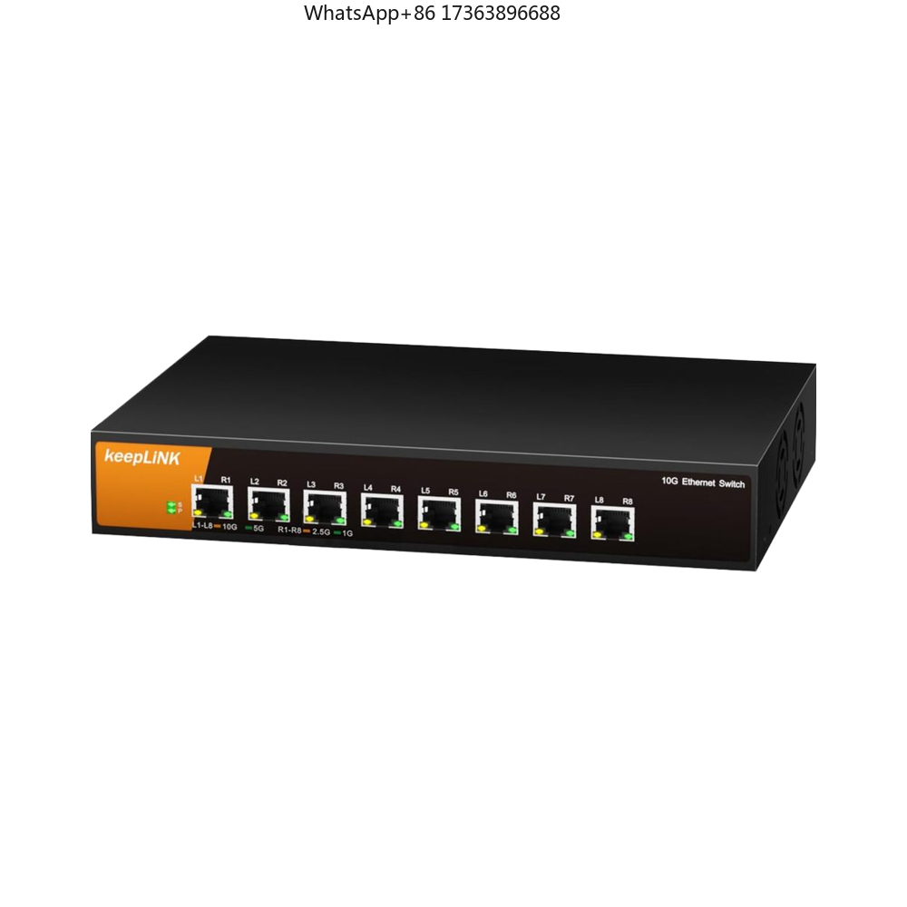 KeepLiNK 8-Port 10G Unmanaged  - đánh giá và giá 8 Port 2.5G Switch Unmanaged