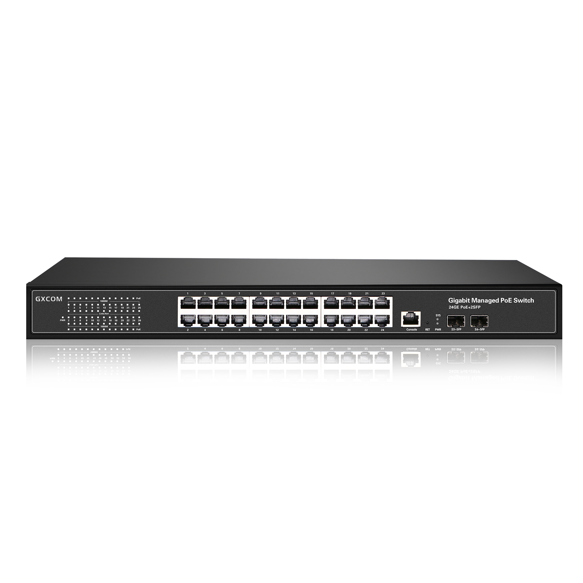 24 Port Gigabit Managed PoE Sw - đánh giá và giá Managed Switch 24 Port Gigabit