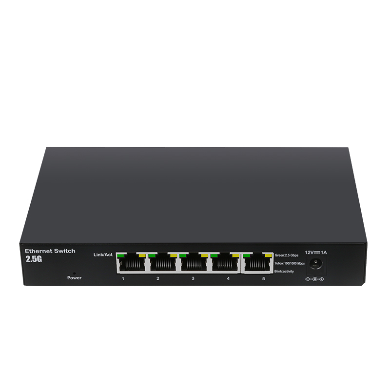 5 Ports 100/1000/2500Mbps  2.5 - đánh giá và giá Switch 5 Port 2.5G Unmanaged