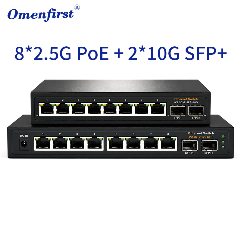 Factory Direct 8*2.5G RJ45 POE - đánh giá và giá 8 Port 2.5G Switch Unmanaged