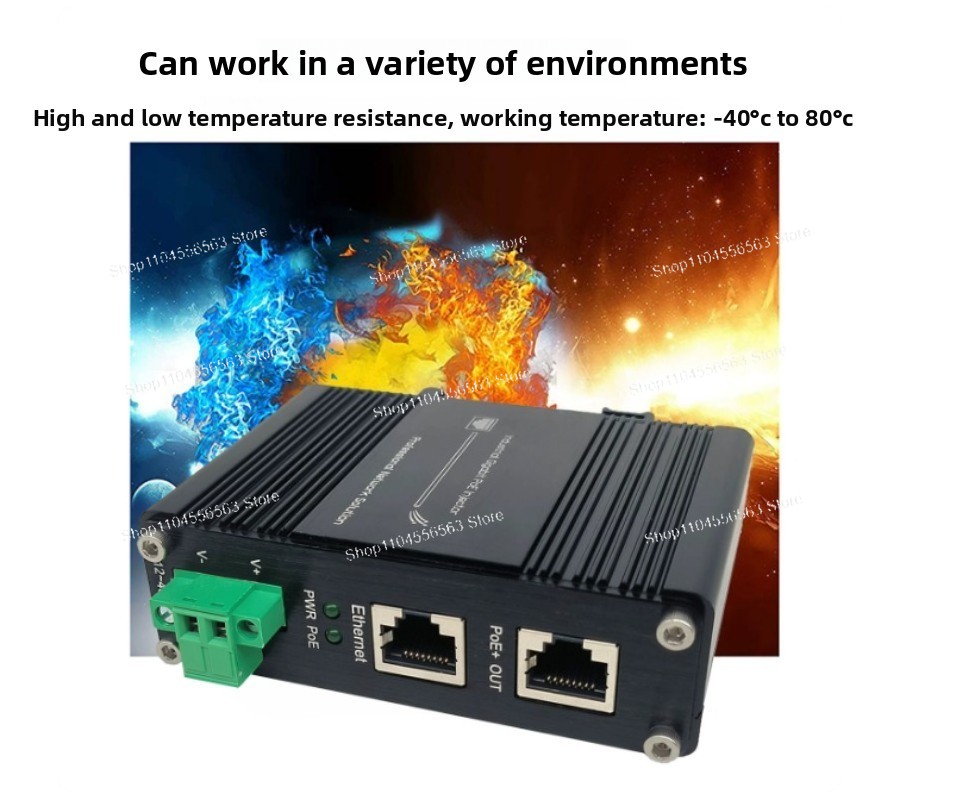 Gigabit 30W PoE Injector, Indu - đánh giá và giá Poe Injector Gigabit 30W