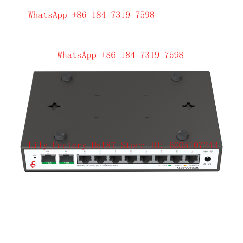 XikeStor 8*2.5G RJ45 2*10G SFP - đánh giá và giá 8 Port 2.5G Switch Unmanaged