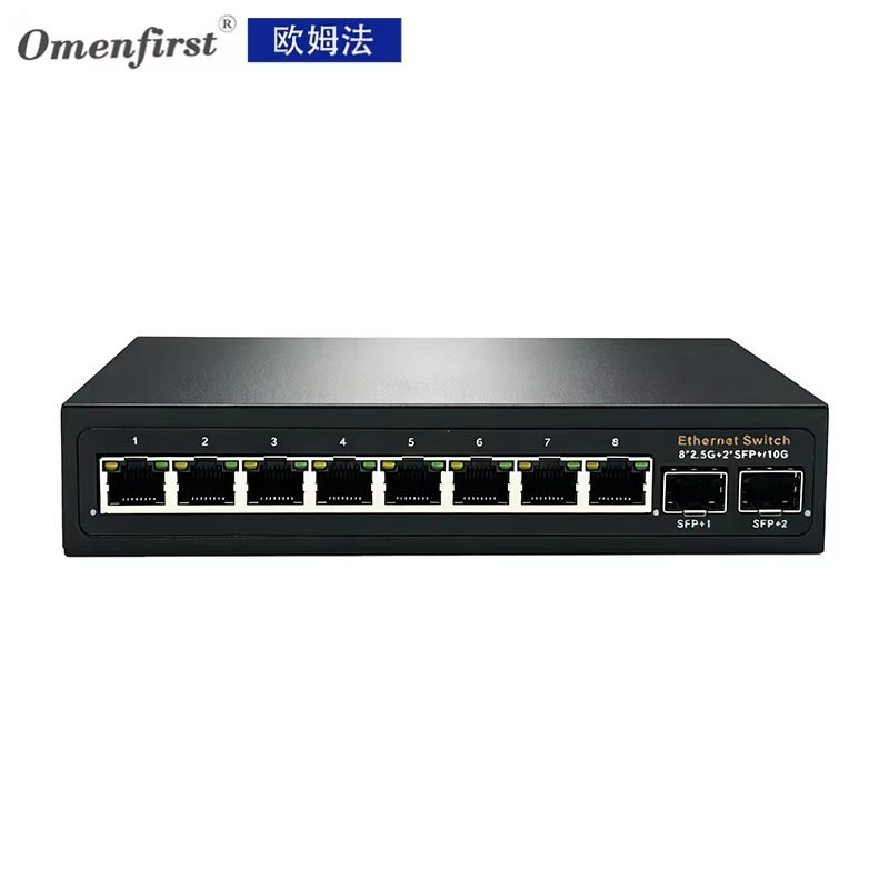 Factory Direct 8*2.5G RJ45 POE - đánh giá và giá 8 Port 2.5G Switch Unmanaged