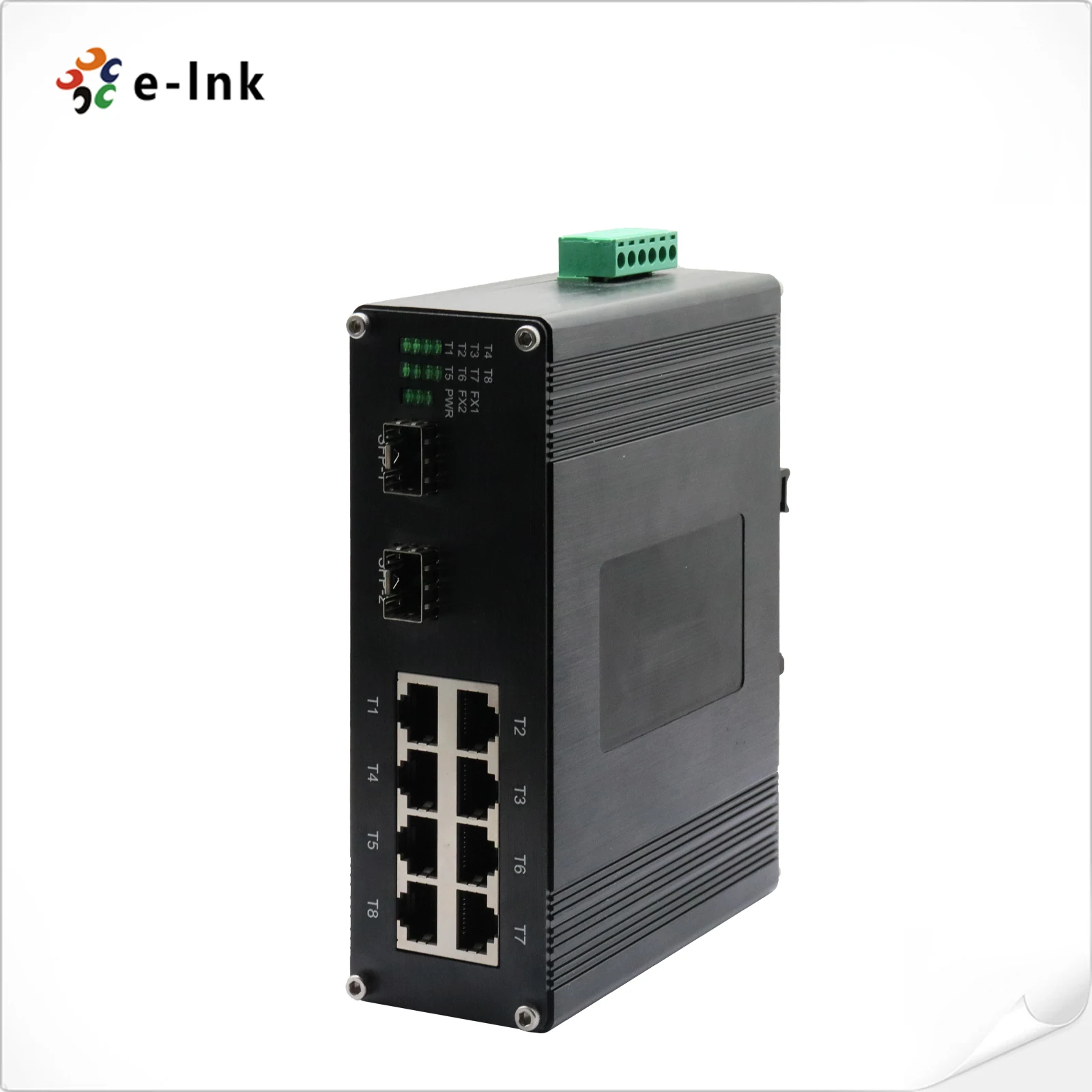 OEM Industrial 8 Port 10/100/1 - đánh giá và giá Industrial Switch Din Rail Gigabit
