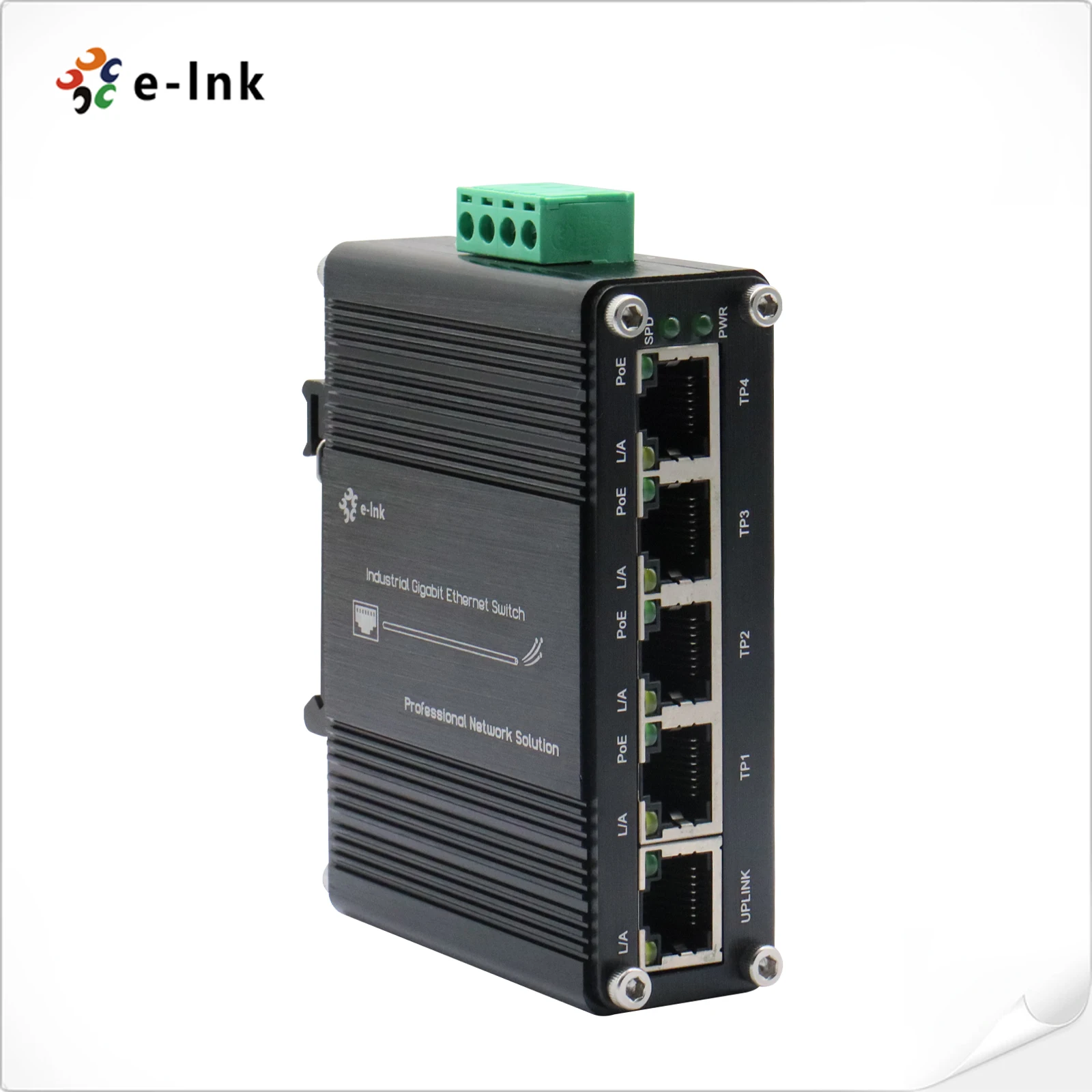 5-Port Industrial Gigabit Ethe - đánh giá và giá Industrial Switch Din Rail Gigabit