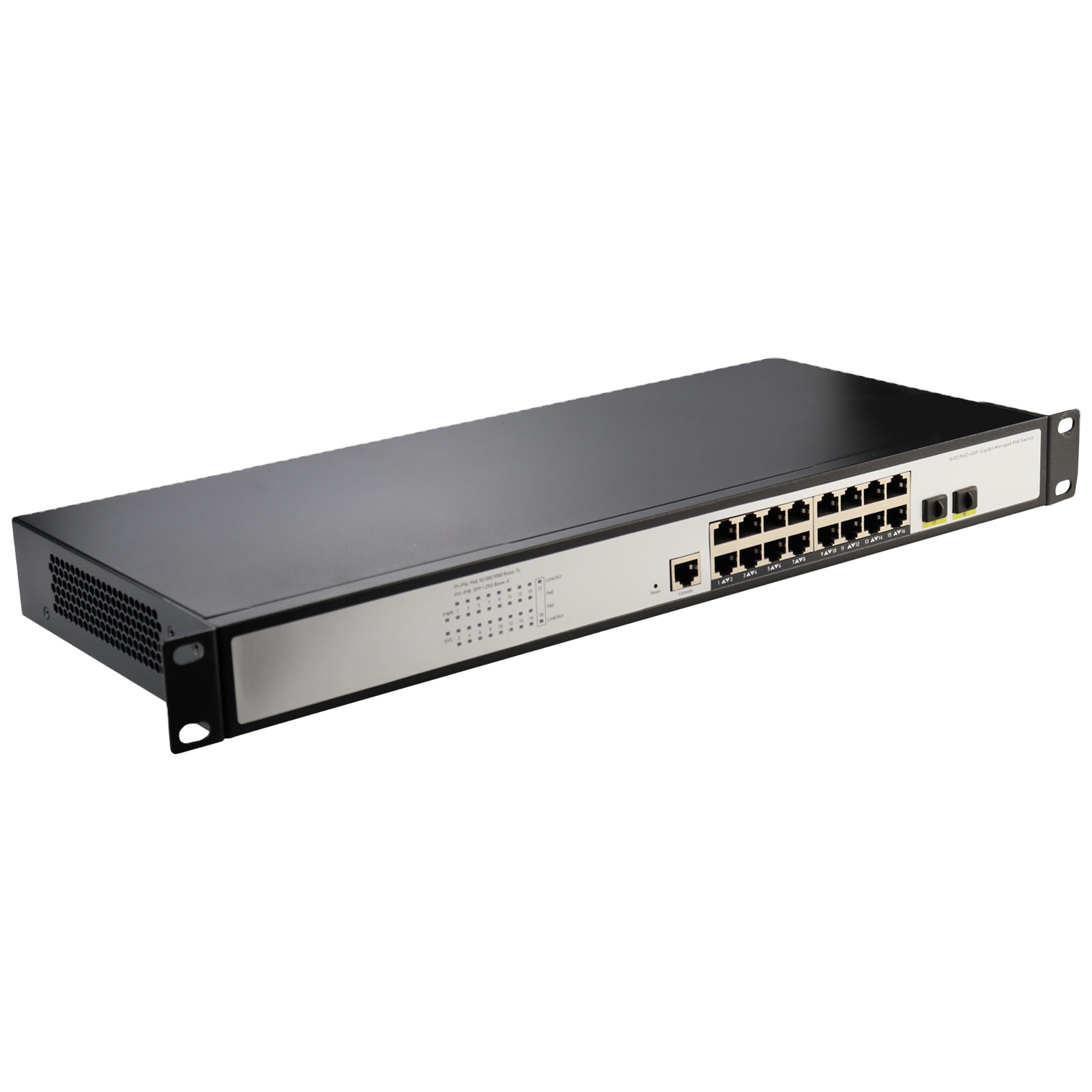 L2+ 16-Port 10/100/1000T 802.3 - đánh giá và giá Poe Switch 16 Port 802.3At