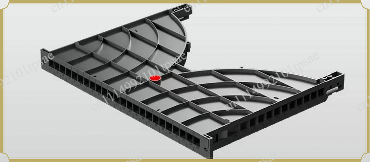 24-Port 1U Metal Cable Managem - đánh giá và giá Network Switch Rack Mount 1U